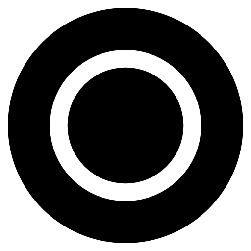 Black and White Circle Logo - Black White B In Circle Logo Png Image