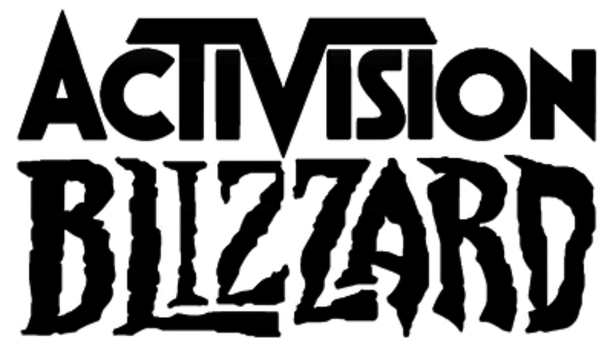 Blizzard Logo - File:Activision-blizzard logo Black.svg - Wikimedia Commons
