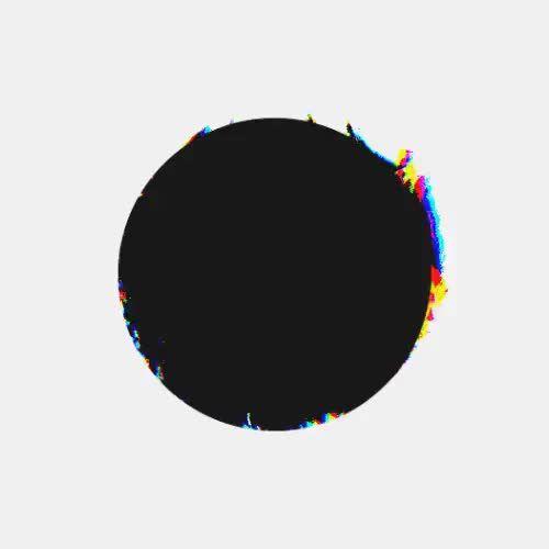 Black and White with Blue Circle Logo - animated, black, blue, circle GIF. Find, Make & Share Gfycat GIFs