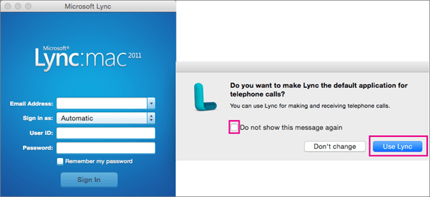 Microsoft Lync Logo - Set up Lync for Mac 2011 for Office 365