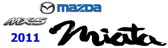 Old Miata Logo - Bill's Web Space:2011 Mazda Miata MX-5 Special Edition