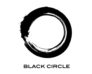Black and White Circle Logo - Logopond, Brand & Identity Inspiration black circle