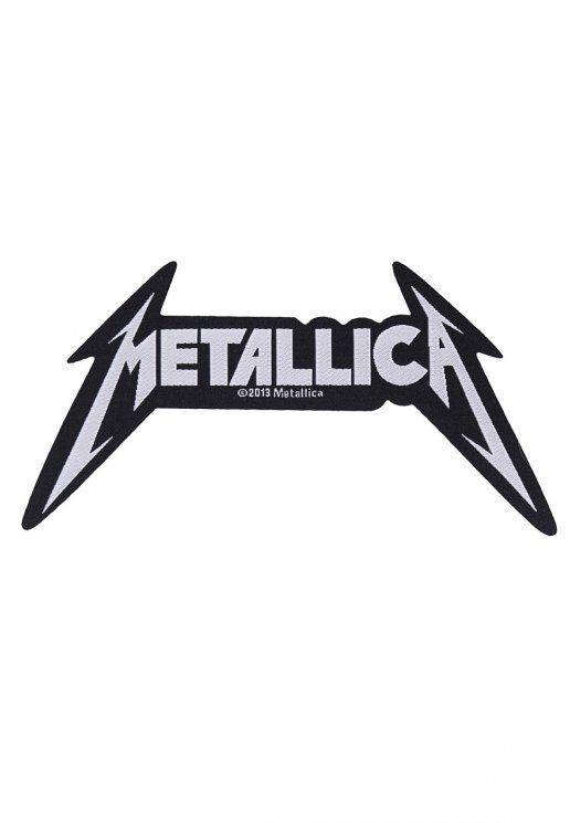 Metallica Logo - Metallica - Logo Die Cut - Patch - Official Metal Merchandise Shop ...