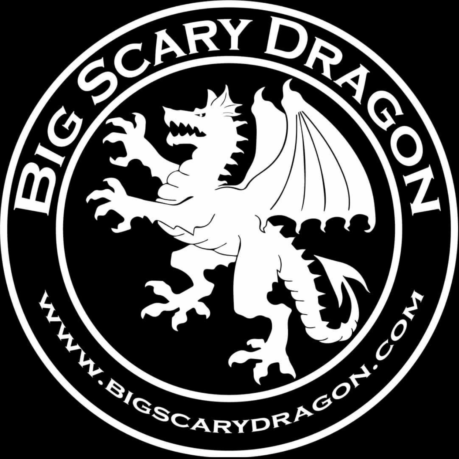 Scary Dragon Logo - Big Scary Dragon Brand Clothing - Big Scary Dragon Brand Logos