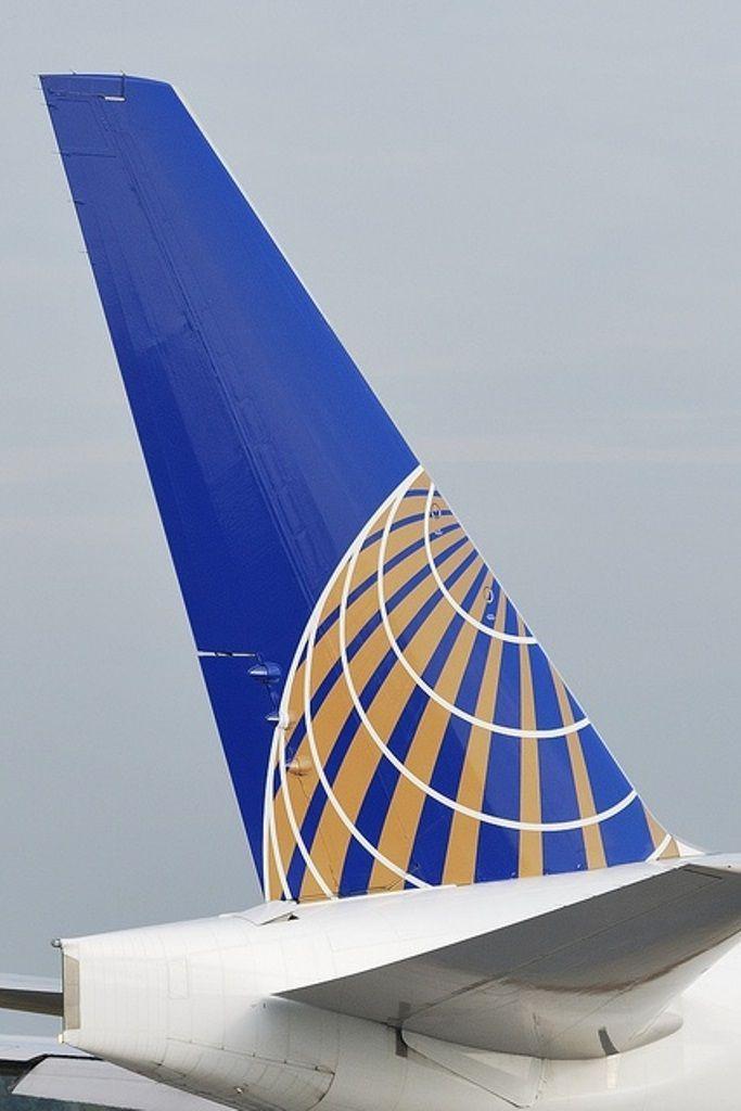 United Airplane Logo - United Airlines Tails. ⋰⋱COME FLY ME⋰⋱