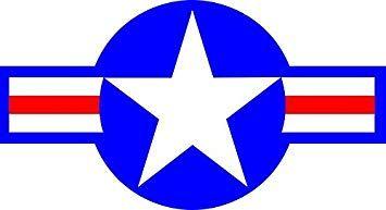 Military Aircraft Logo - Amazon.com: Military Aircraft Sticker Roundel US Air Force USAF ...