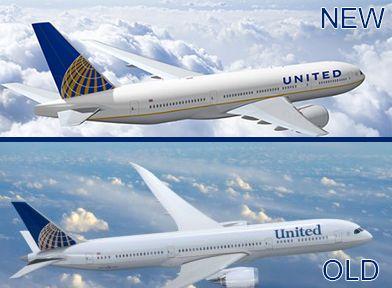 United Airplane Logo - New United & Continental Font to be Used