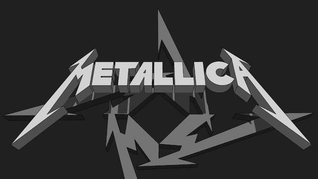 Metallica Logo - Metallica Logo & Star Symbol | 3D Warehouse
