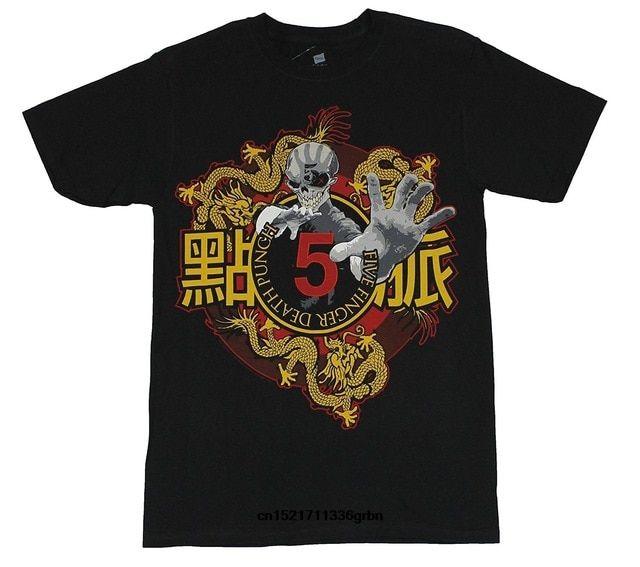 Scary Dragon Logo - Gildan Men t shirt Fashion Five Finger Death Punch Samurai Scary ...
