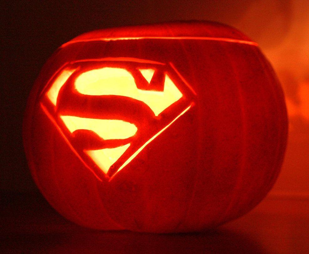 Halloween Superman Logo - Superman Logo Pumpkin by mikedaws on deviantART | Celebrate ...