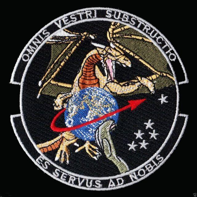 Space Dragon Logo - Sigint Space Dragon Area 51 Black Ops USAF Non-commercial Patch ...