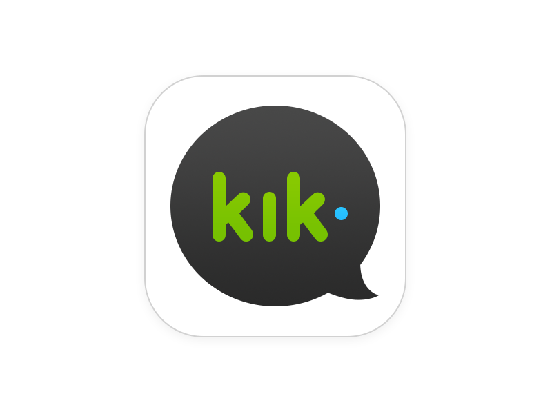 Kik App Logo - Kik iOS Icon Update by Adrian Kenny | Dribbble | Dribbble