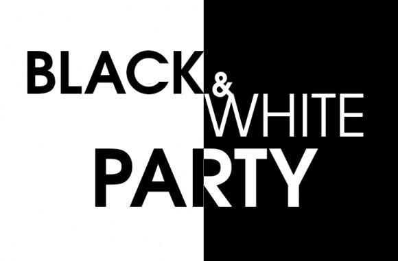 Black Party Logo - OFFSITE Anniversary Black & White PARTY. Bellevue Breakfast Rotary Club