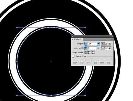 Black White Circle Logo - How To Create a Retro Badge/Emblem Style Logo