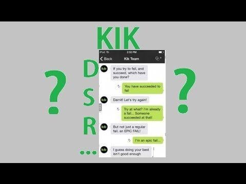 Kik App Logo - What does Three 3 Dots Mean on Kik APP & Letter D S R Red