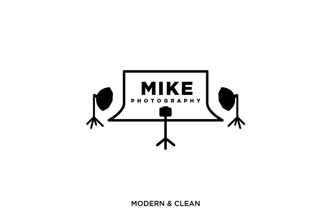 Modern Photography Logo - Photography Logo Logo Templates Creative Market