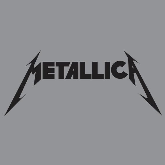 Metallica Logo - Metallica Logo Vinyl Decal Multiple Color & Size Options