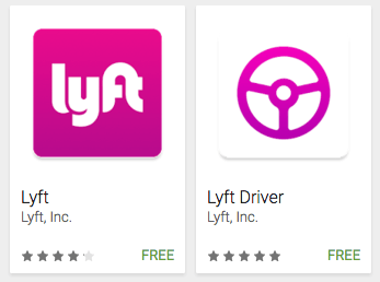 Lyft App Logo - Difference Between Lyft App and Lyft Driver App