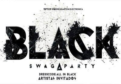 Black Party Logo - BLACK SWAG PARTY 1 DE AGOSTO | La Tiquetera