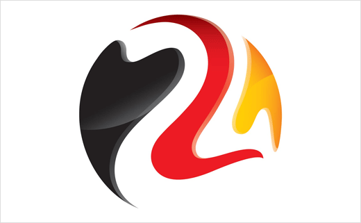 Red German Logo - Germany EURO 2024 Bid Logo Revealed - Logo Designer