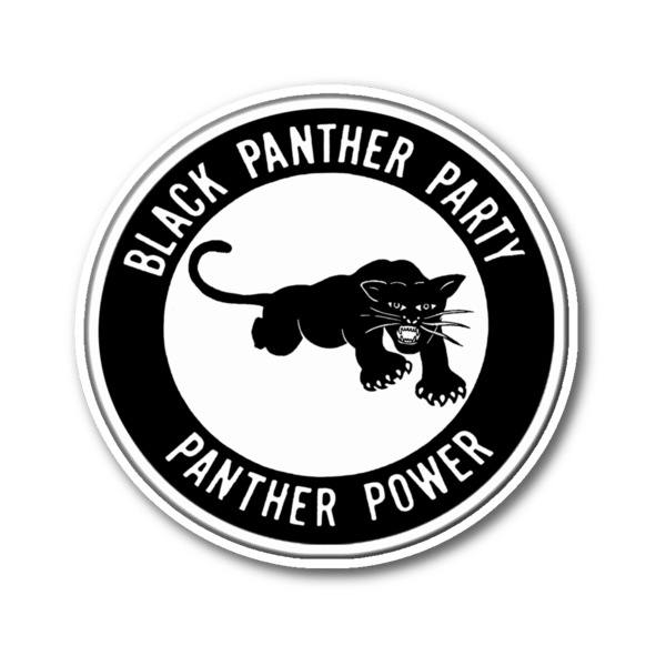 Black Party Logo - Black Panther Party Sticker – Aggravated Youth