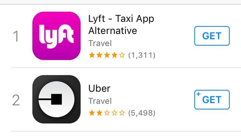 Lyft App Logo - Lyft overtakes Uber in App Store, #DeleteUber goes on | Pocketnow