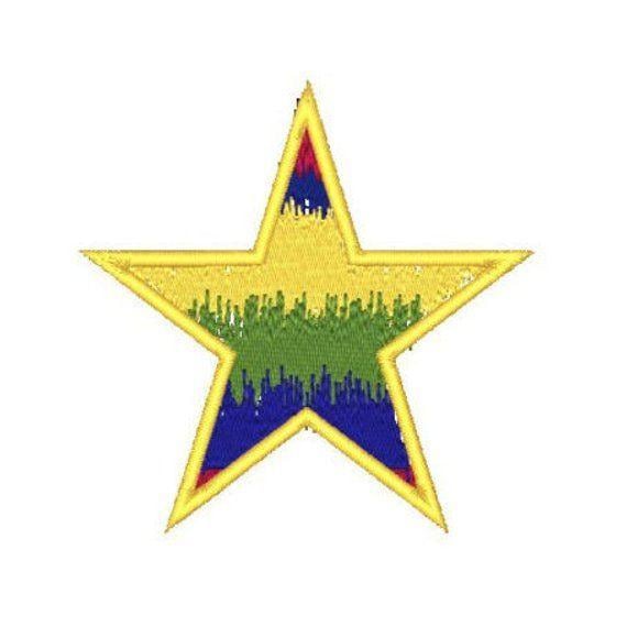 Multi Colored Star Logo - Star multi-colored | Etsy