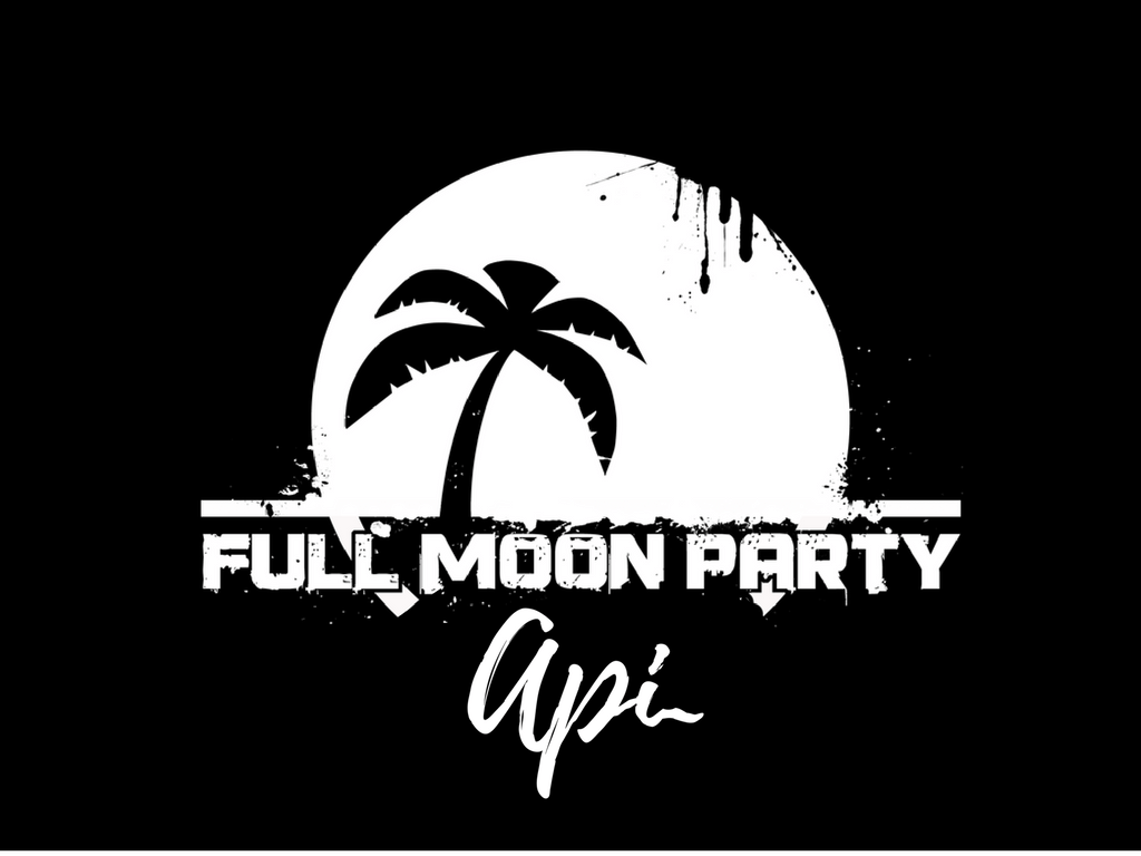Full Moon Logo - Cap Cana Blog | Upcoming Events FULL MOON PARTY @ API