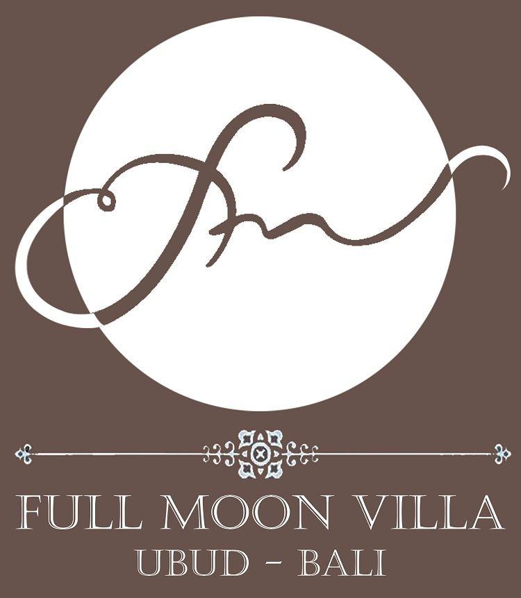 Full Moon Logo - Ubud Villa Villa in Ubud