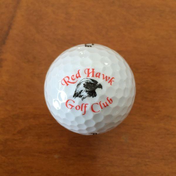Ball Hawk Logo - Red Hawk Golf Course. Red Hawk Golf Club