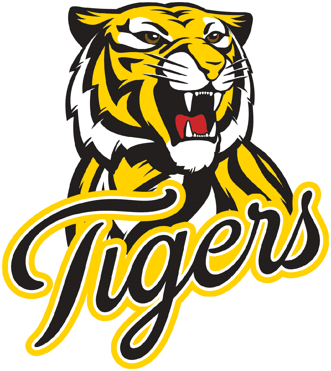 Yellow Tiger Logo - Tigers