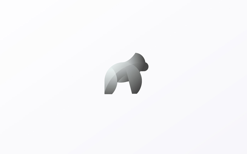 Grey Animal Logo - Animal Artwork: Elegant logo designs inspired