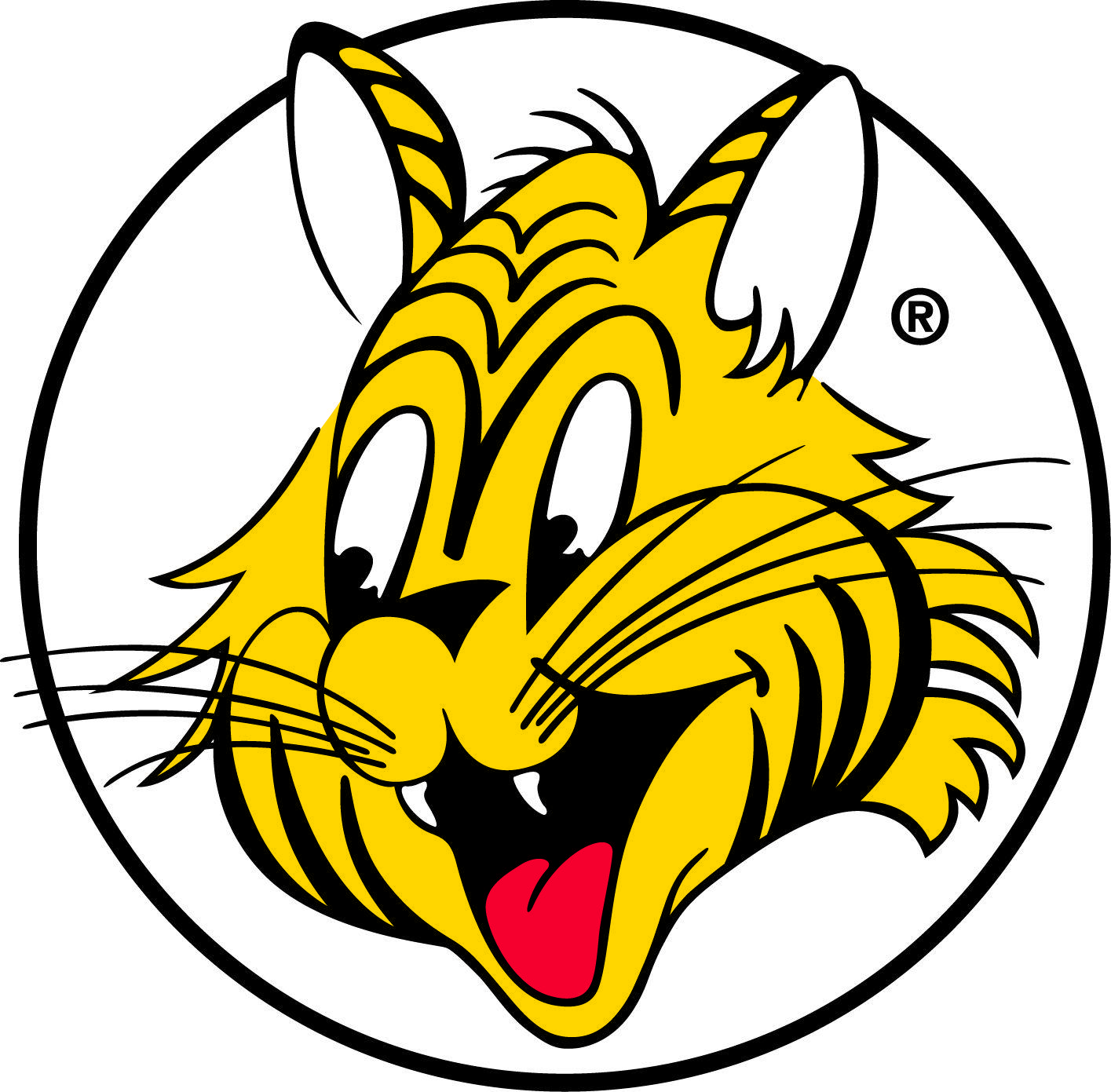 Yellow Tiger Logo LogoDix