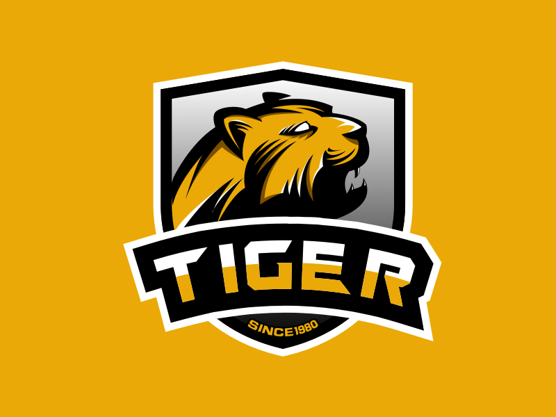 Yellow Tiger Logo - Yellow Tiger Logo - Bailey Street Design