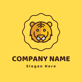 Yellow Tiger Logo - Free Tiger Logo Designs | DesignEvo Logo Maker