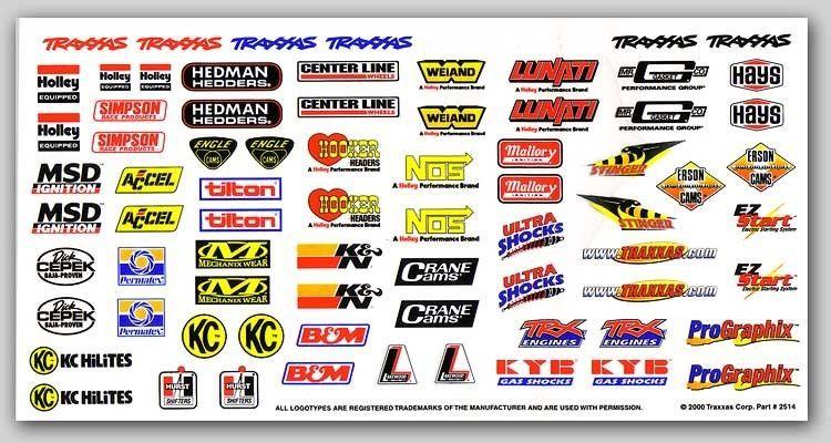 Racing Sponsor Logo - $6.99 - Racing Sponsor Logos (70+) - Traxxas 9
