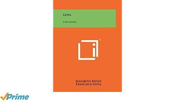 Bigraph Orange White Square Logo - Goya: A Biography: Amazon.co.uk: Elizabeth Ripley, Francisco Goya