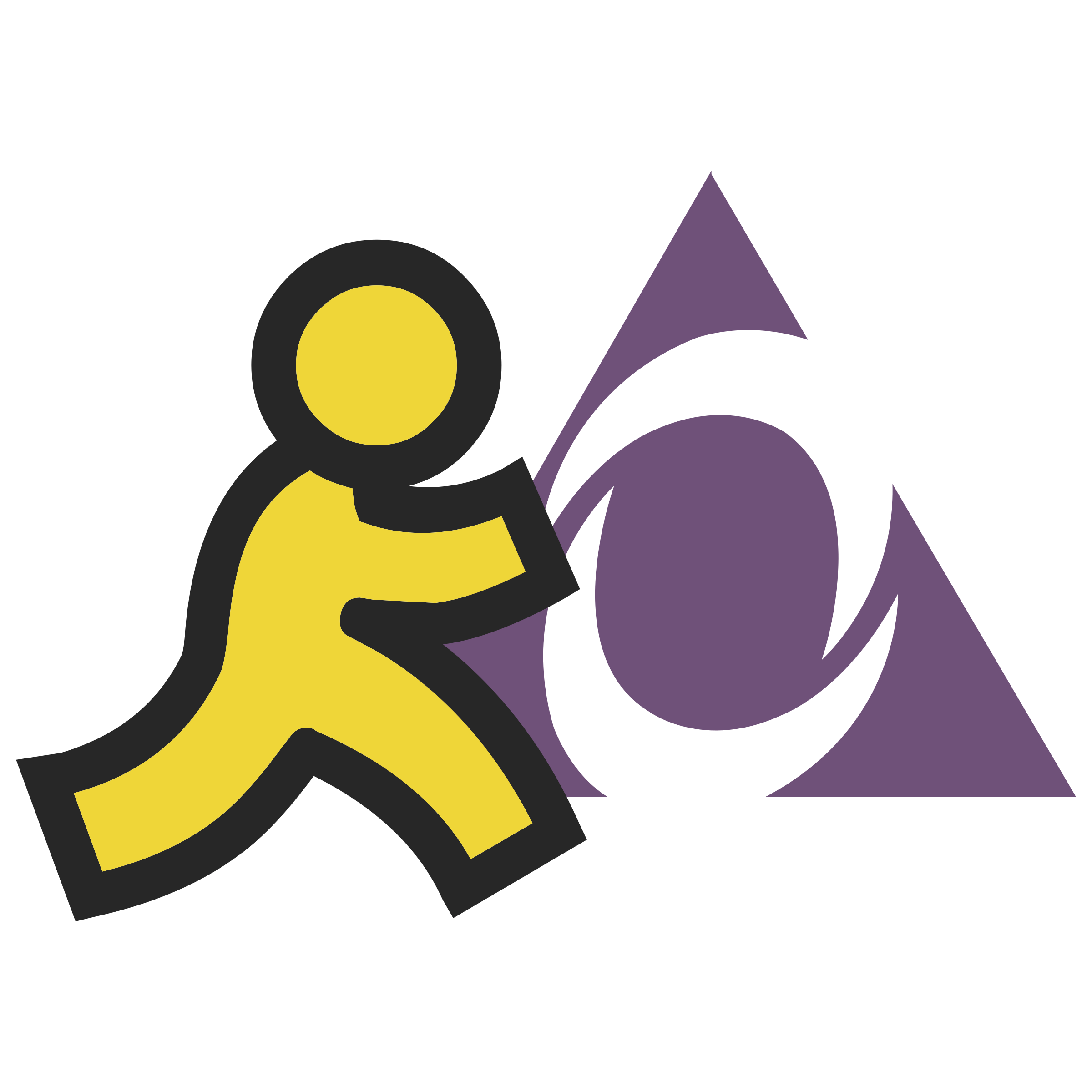 Instant Messaging Logo - AOL Instant Messenger Logo PNG Transparent & SVG Vector