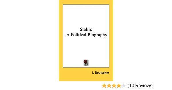 Bigraph Orange White Square Logo - Stalin: A Political Biography: Isaac Deutscher: 9781432579005