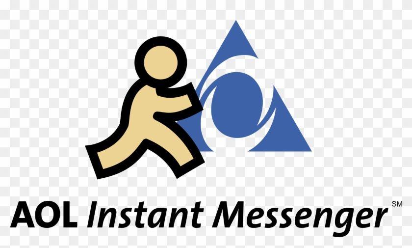 Instant Messaging Logo - Aol Instant Messenger Logo Png Transparent Svg Vector - Aol Instant ...
