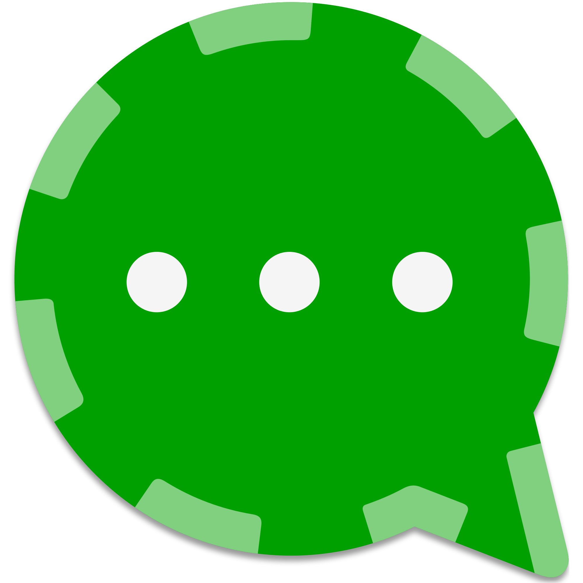 Instant Messaging Logo - File:Conversations (Instant Messenger) Logo.svg - Wikimedia Commons