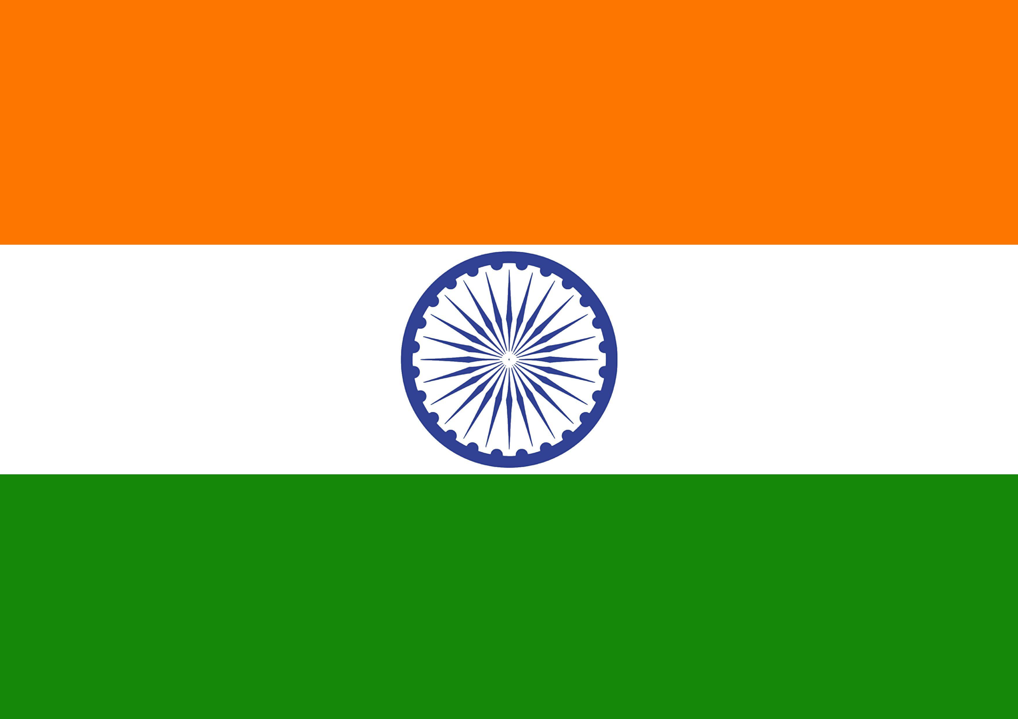 Bigraph Orange White Square Logo - National Flag of India Image, History of Indian Flag