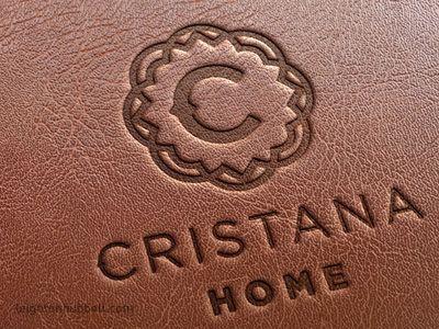 Leather Logo - Home furnishings logo on leather by Leighton Hubbell | Dribbble ...