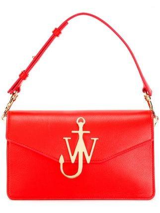 Scarlet Logo - JW Anderson Scarlet Logo Purse With Chain $370 AW18 Online