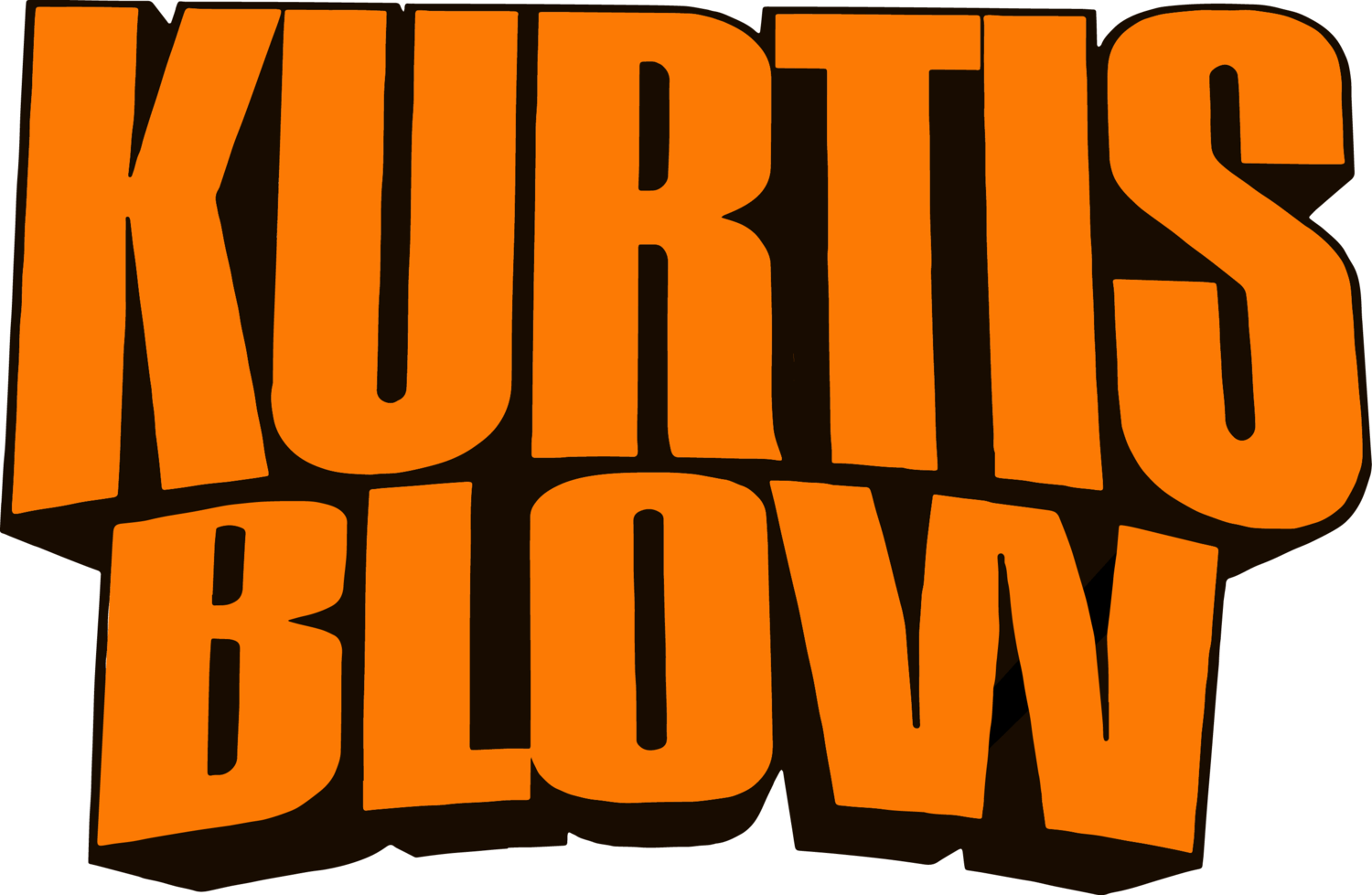 Bigraph Orange White Square Logo - Biography — Kurtis Blow