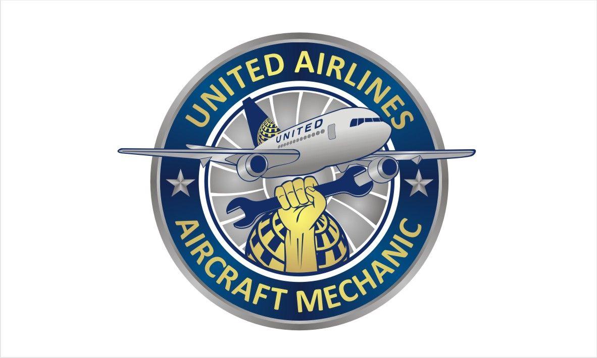 Aviation Mechanic Logo - DesignContest - United Airlines Aircraft Mechanic united-airlines ...