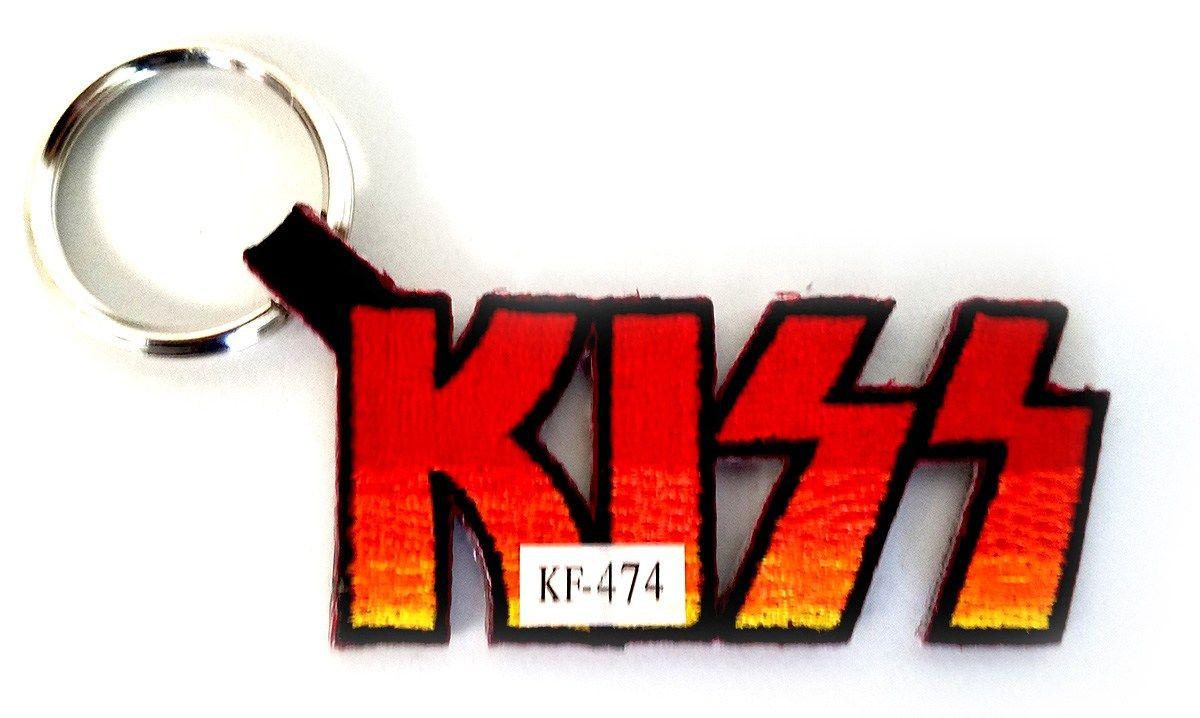 Red Kiss Logo - KISS Logo Patch Keychain – KISS Addiction