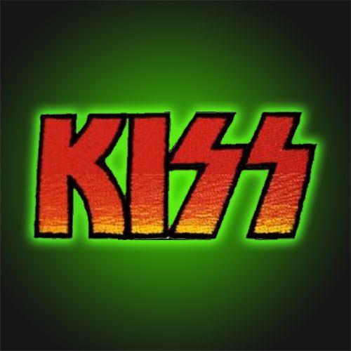 Red Kiss Logo - Kiss - Band Logo Patch