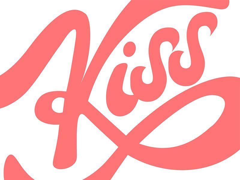 Red Kiss Logo - A new kiss logo by Trent Ross | Dribbble | Dribbble