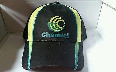 Channel Seed Logo - CHANNEL SEED CORN 100% Cotton black lime green CAP HAT logo BRAND